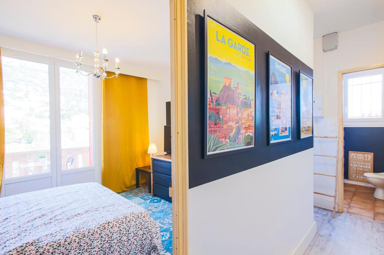 شقة #4 Toulon Centre, Balcon, Vue Sur Corniche, Lumineux, Au Calme, Stationnement Facile & Gratuit المظهر الخارجي الصورة